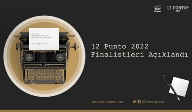 "12 Punto 2022"nin Finalistleri Açıklandı