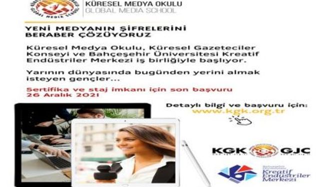 KGK Küresel Medya Okulu İstanbul’da başlıyor